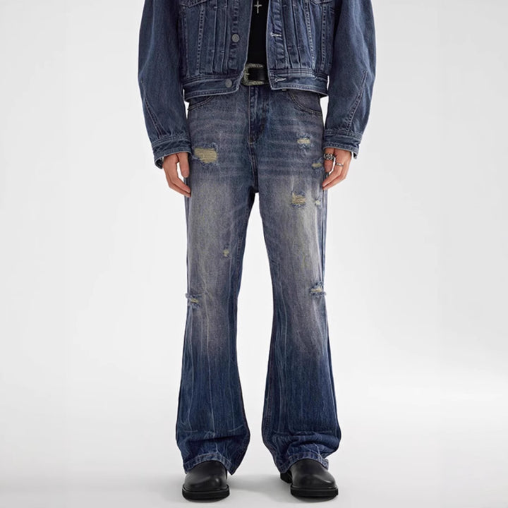 Women's Destroyed Baggy Jeans Mune Fashion