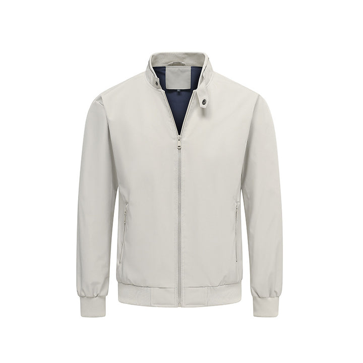 Men's Lightweight Transition Jacket with High Collar Mune Fashion