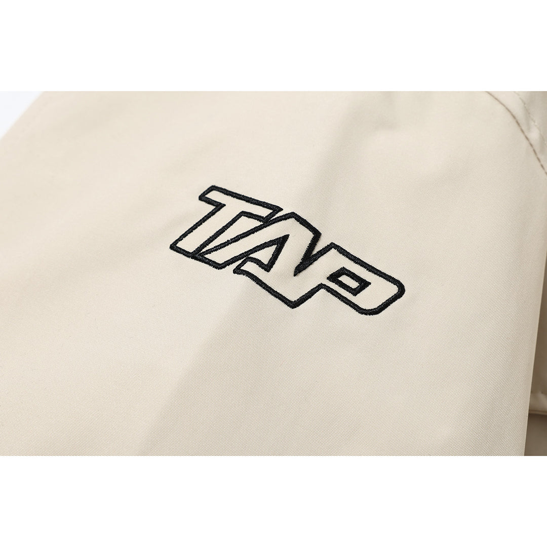 Men's short bomber-style jacket with elastic hem and breast flaps Mune Fashion