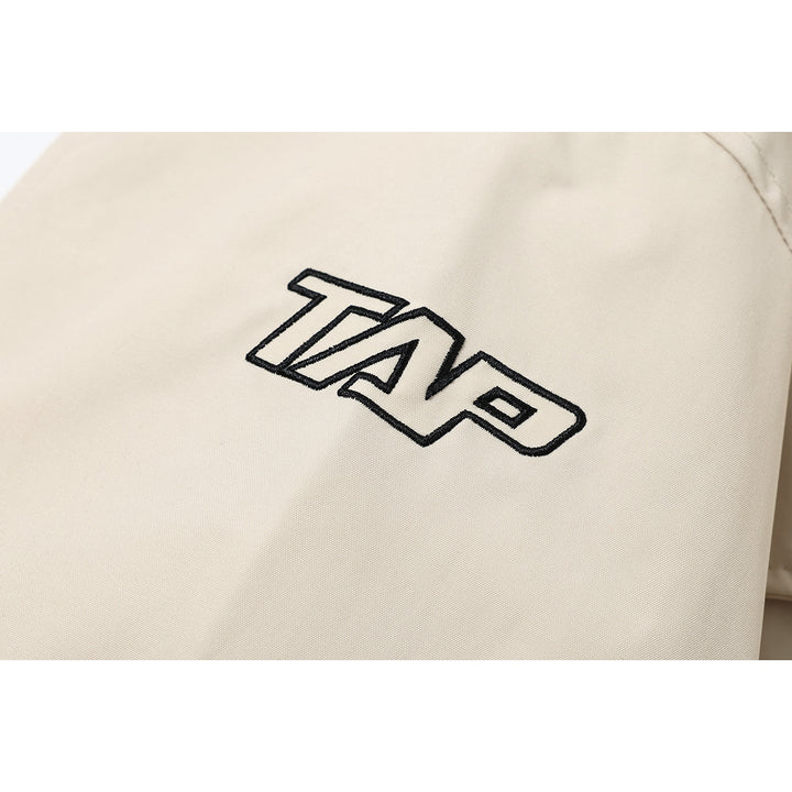 Men's short bomber-style jacket with elastic hem and breast flaps Mune Fashion