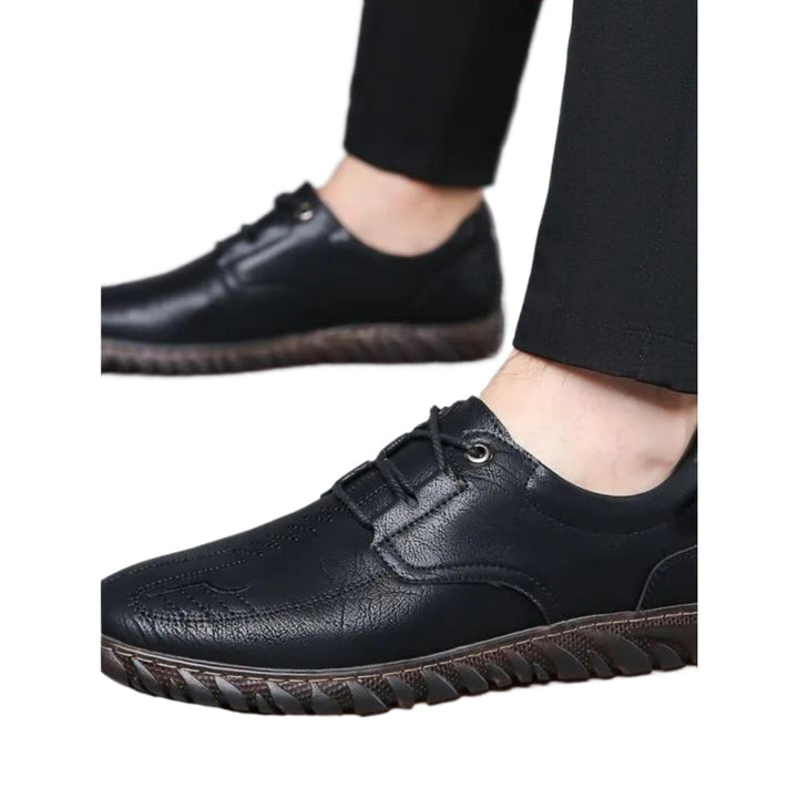 Men's Elegant Leather Sneaker Mune Fashion