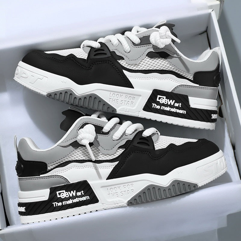 Men's Sporty Sneakers with Cushioned Sole Mune Fashion