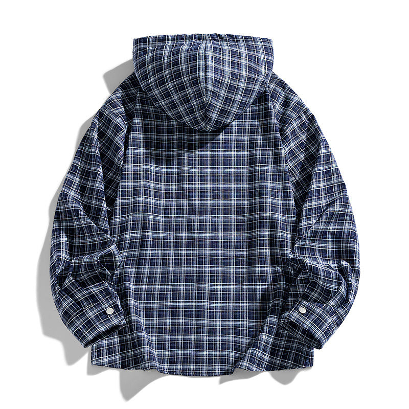 Women's Hooded Shirt Mune Fashion