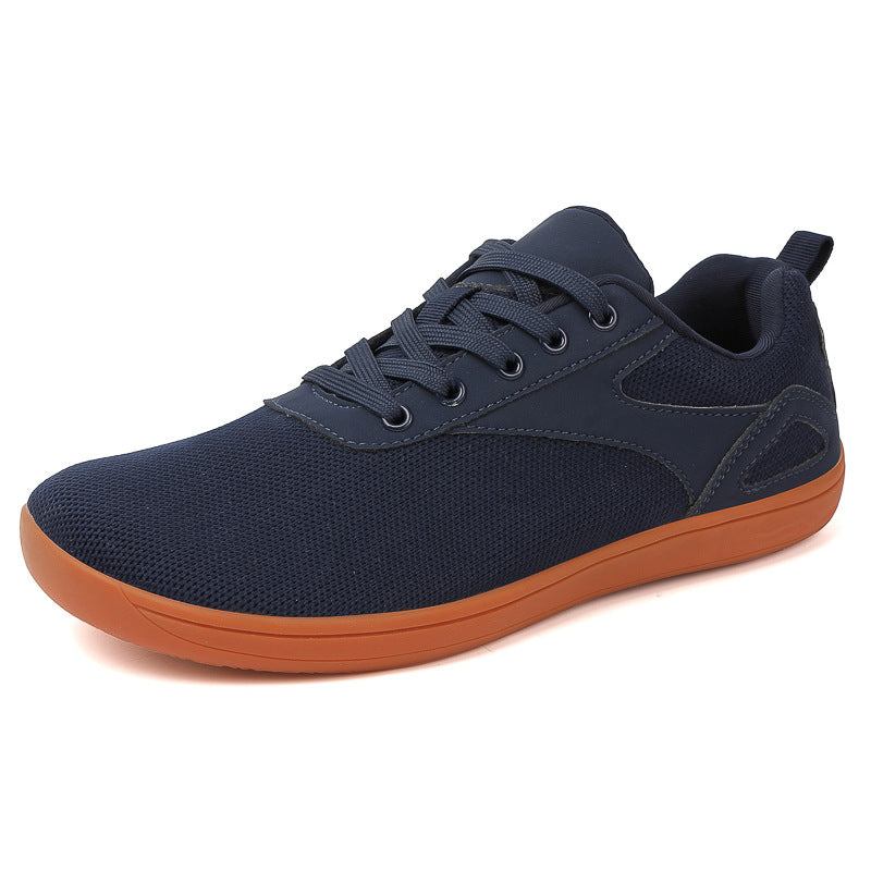 Men's breathable lightweight mesh everyday sneakers with padded comfort insole and flexible rubber outsole Mune Fashion