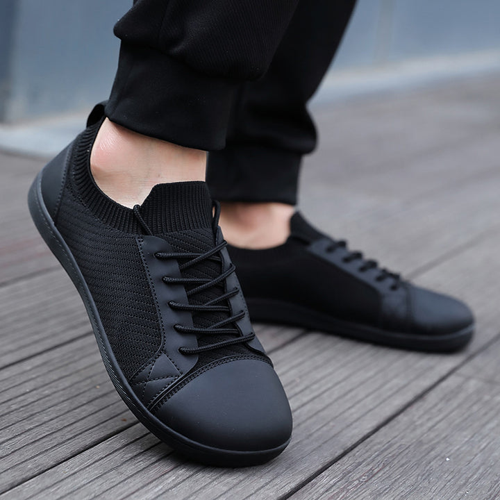 Women's knitted slip-on sneakers with elastic shaft and padded comfort sole Mune Fashion