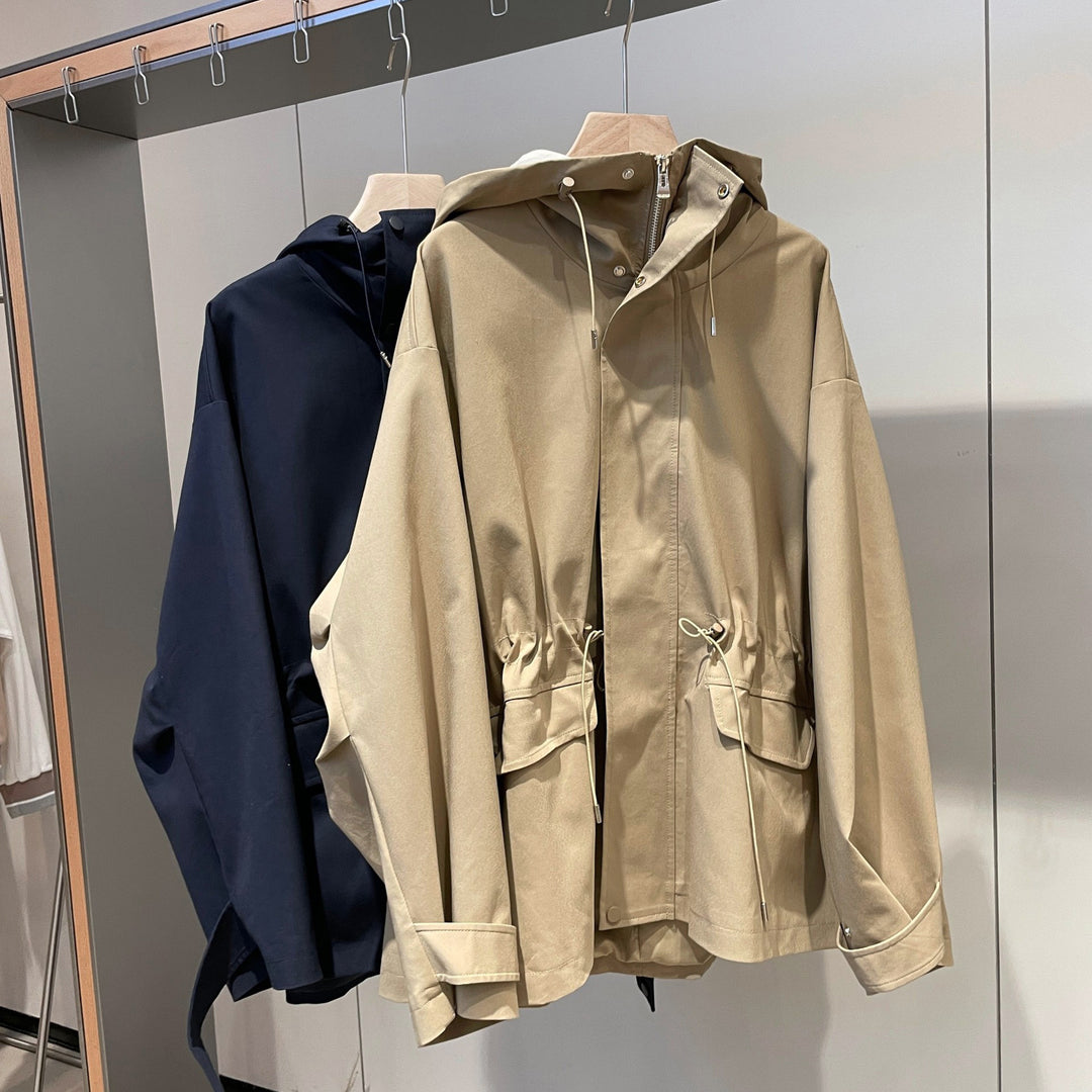 Women Modern Utility Jacket with High Collar Mune Fashion