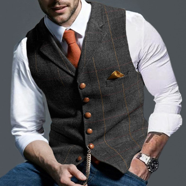 Men's Elegant Vest Mune Fashion