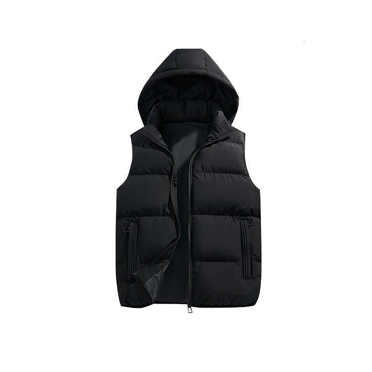 Women's Warm Padded Hooded Vest Mune Fashion
