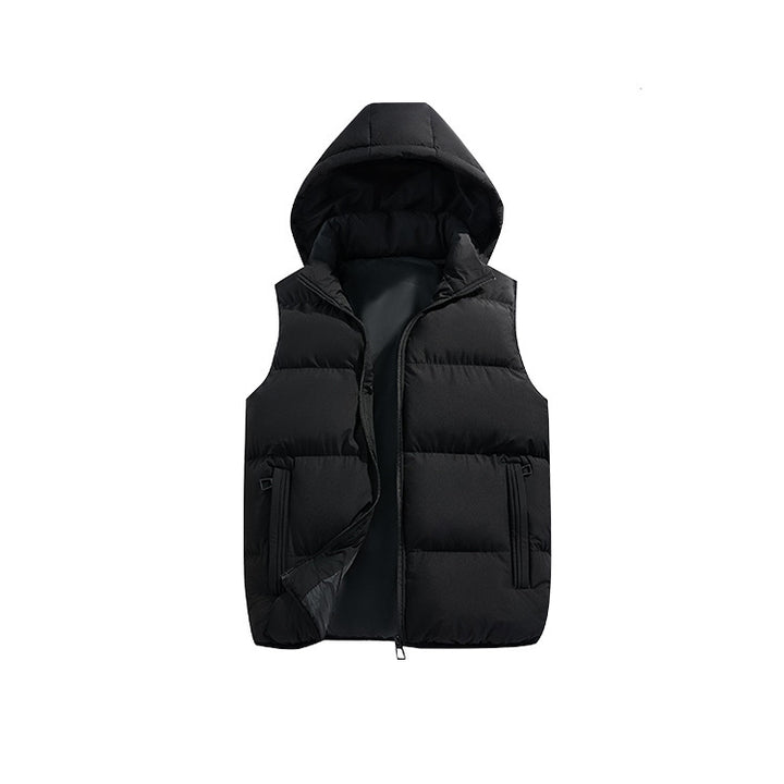 Women's Warm Padded Hooded Vest Mune Fashion