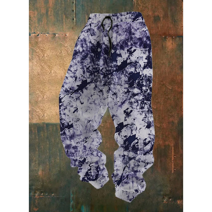 Women's Comfortable Leisure Pants with Creative Print Mune Fashion