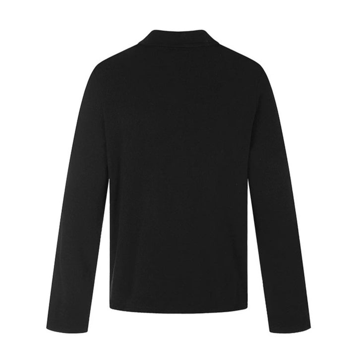 Men's Asymmetrical Shirt Jacket with Diagonal Button Placket and Clean Stand-Up Collar Mune Fashion