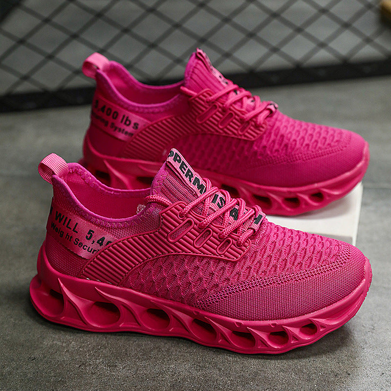 Unisex Performance Sneaker with innovative perforated air sole and knitted upper material Mune Fashion
