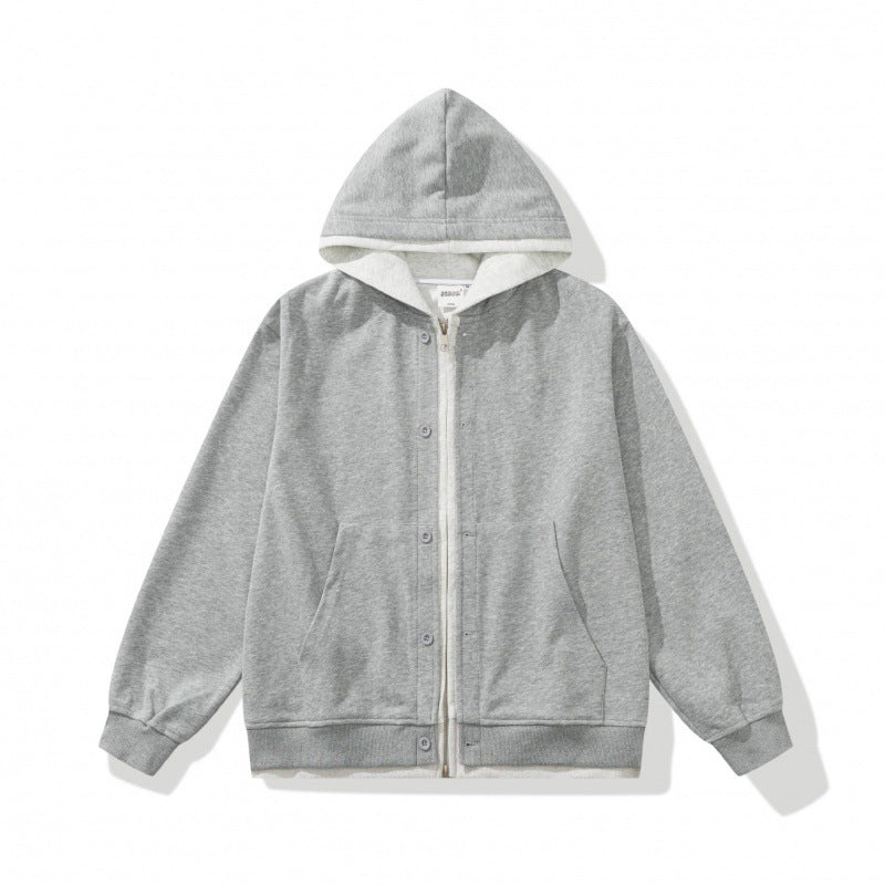 Unisex Oversize Hoodie with Double Closure, Fleece Lining and Kangaroo Pockets Mune Fashion
