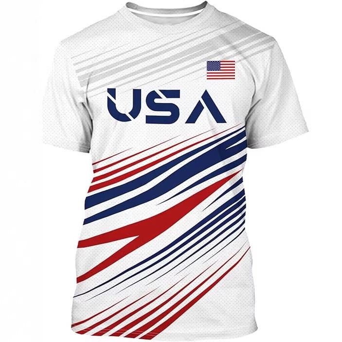 Unisex nan sporty fan soccer jersey with Canada motif and breathable mesh Mune Fashion