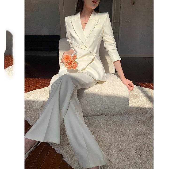 Women's Elegant Blazer Set with Modern Cut Mune Fashion