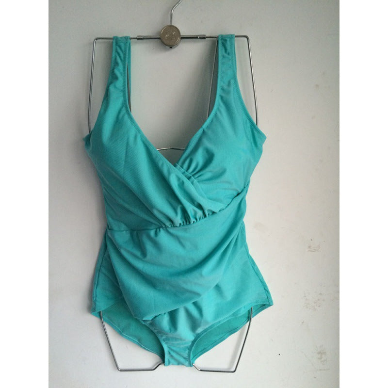 Ladies wrap swimsuit with figure-hugging cut Mune Fashion