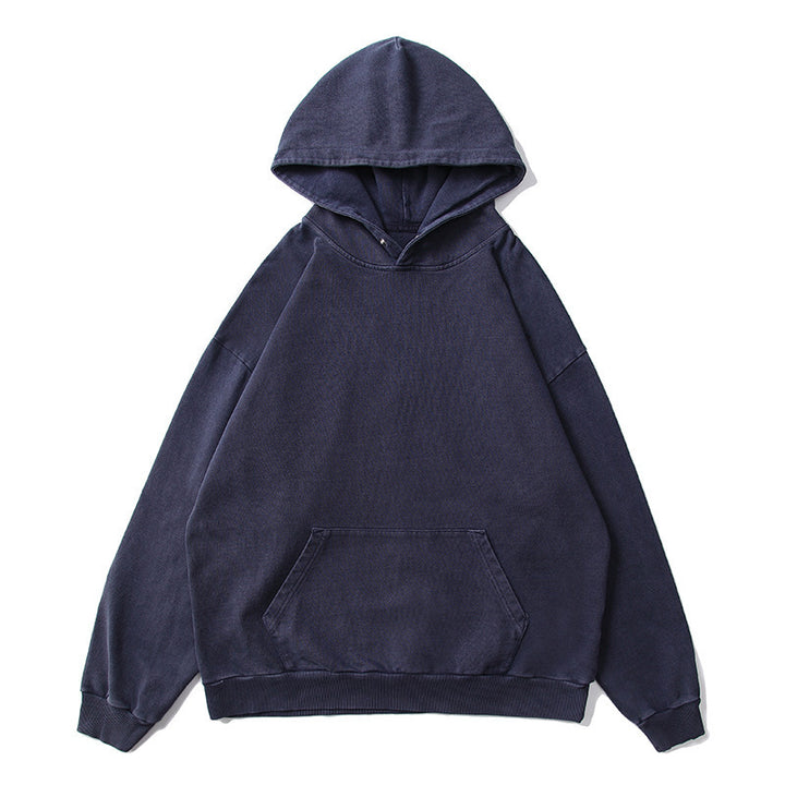 Unisex Oversized Hoodie with Kangaroo Pocket and Vintage Wash Mune Fashion