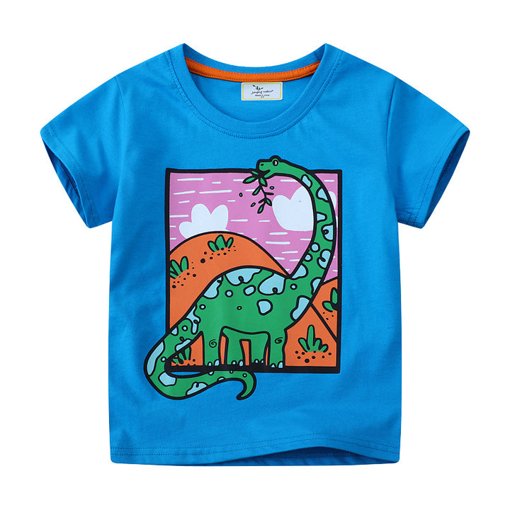 Boys T-shirt with creative dinosaur design Mune Fashion