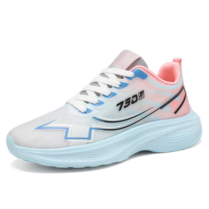 Women's lightweight breathable running and training sneakers with cushioned EVA platform sole Mune Fashion