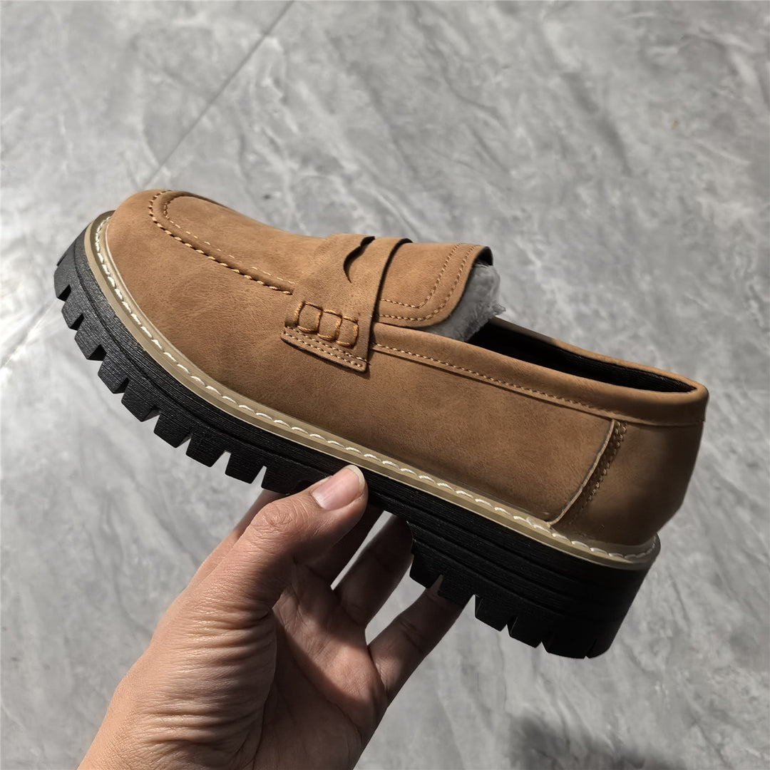 Ladies nan penny-loafer with thick profile sole and anatomical comfort insole Mune Fashion
