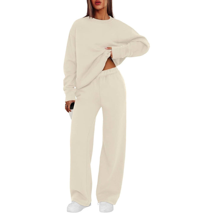 Women's casual sweatshirt and loose jogging pants set Mune Fashion