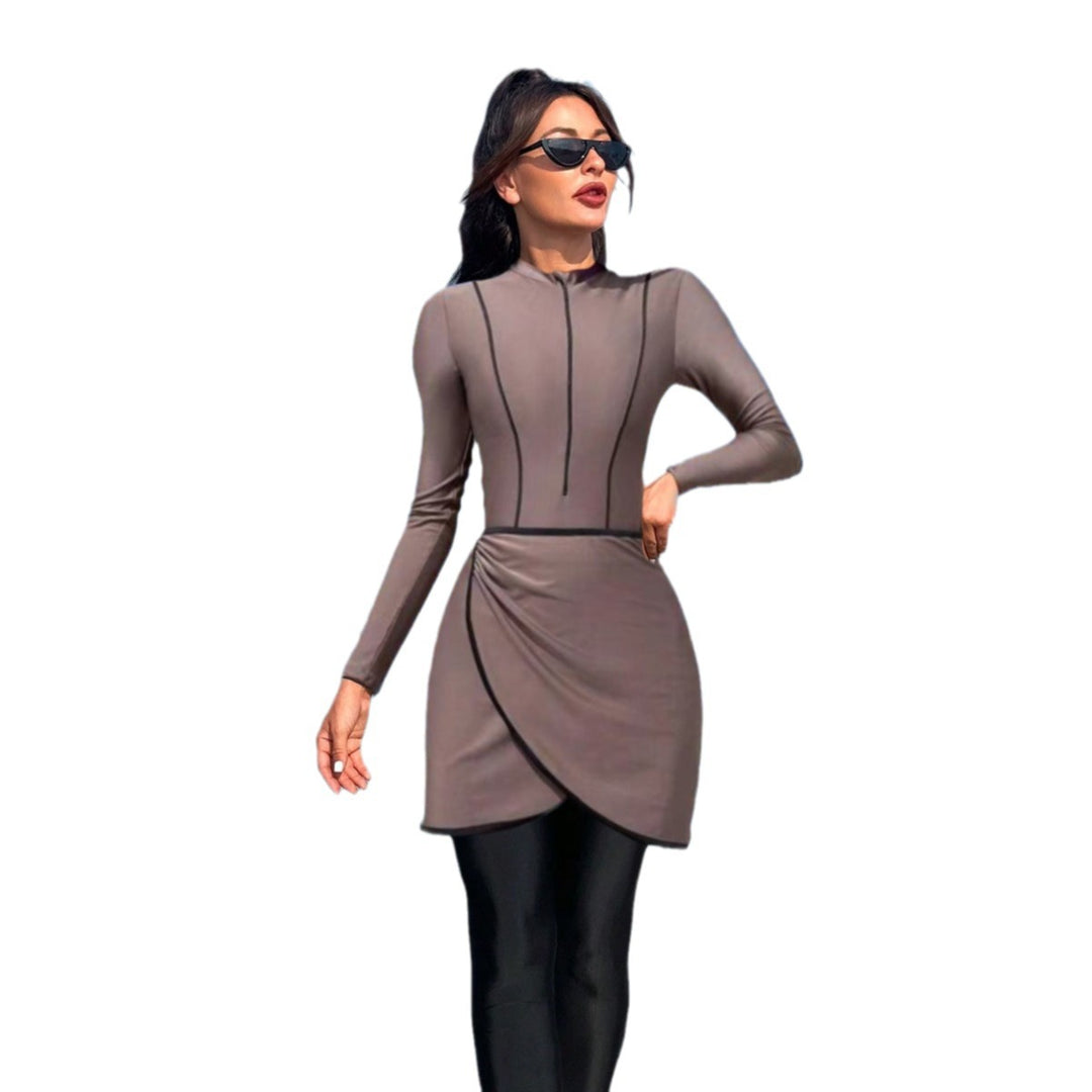 Women's Sporty Full-Body Swimwear with UV Protection Mune Fashion