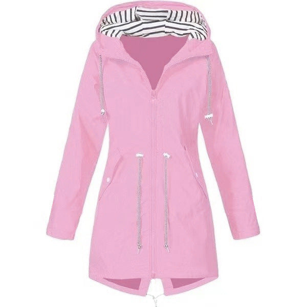 Mune | Women's Long Jacket with Hood