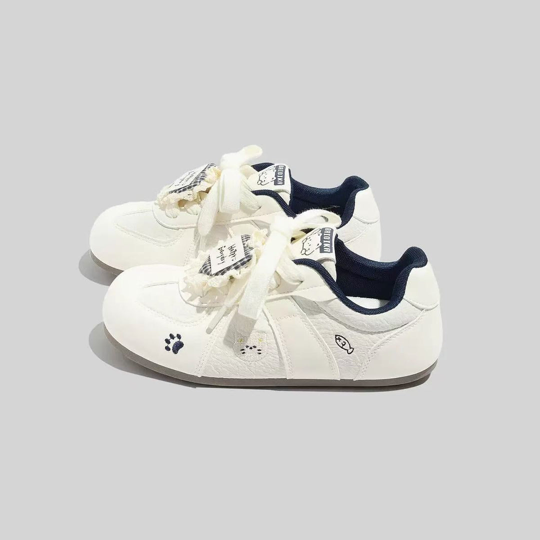 Women's sneakers with playful animal design and comfortable sole Mune Fashion