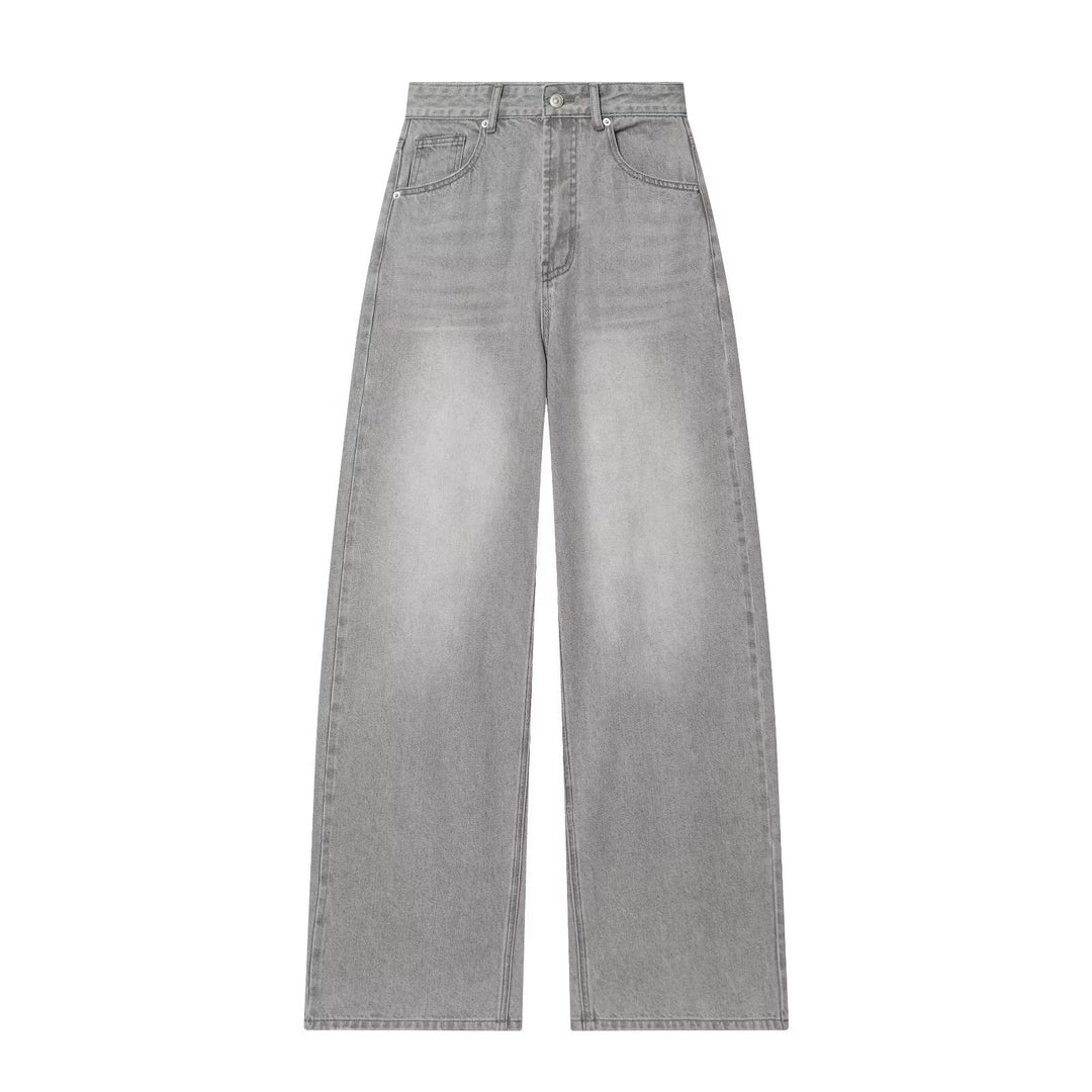 Women's Wide Highwaist Culotte Pants with Five-Pocket Design and Flowing Linen Look Mune Fashion