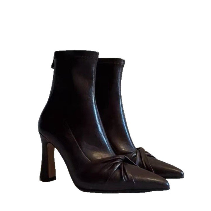 Ladies High Classic Ankle Boots Mune Fashion