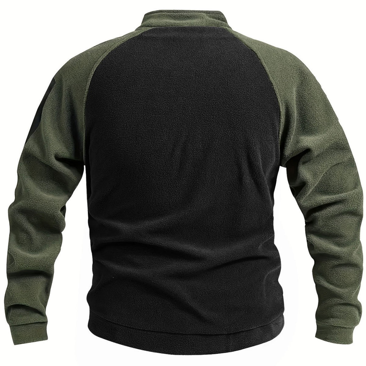 Men's Technical Fleece Combat Pullover with Reinforced Front Panel & Shoulder Zippers Mune Fashion