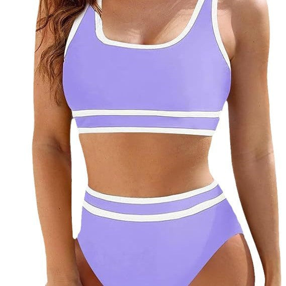 Women High-Waisted Sport Bikini Set Mune Fashion