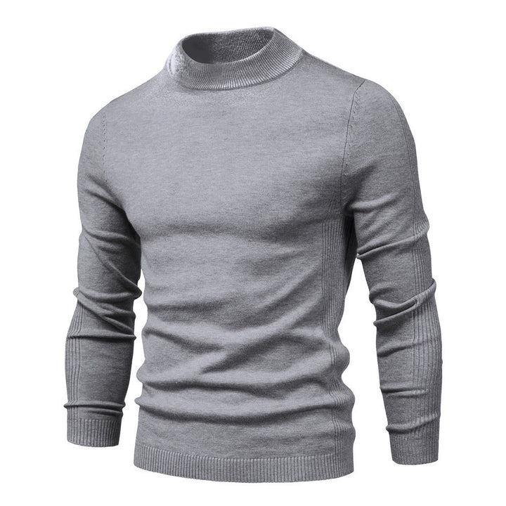 Men's Stylish Turtleneck Sweater Made Of Soft Merino Wool Mune
