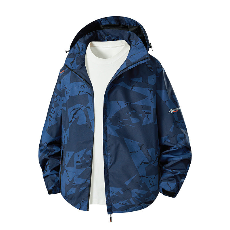 Men's Lightweight Functional Jacket with Hood Mune Fashion
