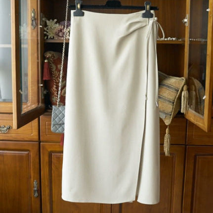 Women Elegant Wrap Skirt Made of High-Quality Fabric Mune Fashion
