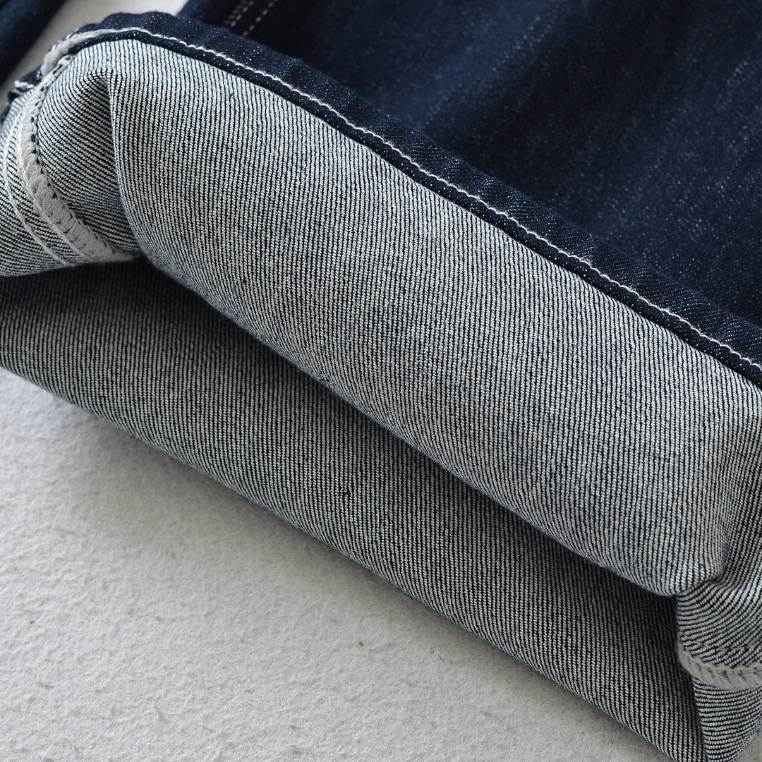 Women Flared Jeans with decorative center seam and contrast stitching Mune Fashion