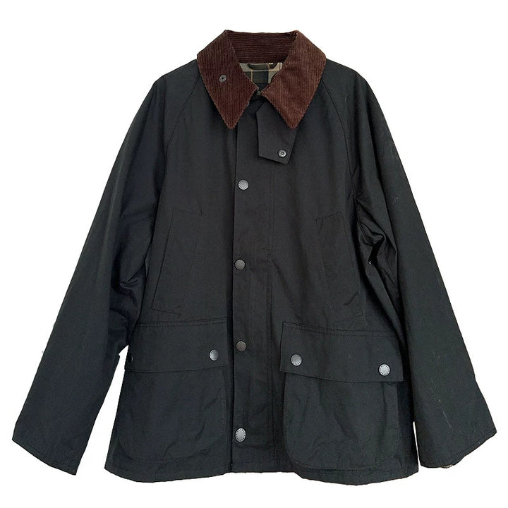 Women’s Stylish Utility Jacket with Check Pattern Mune Fashion