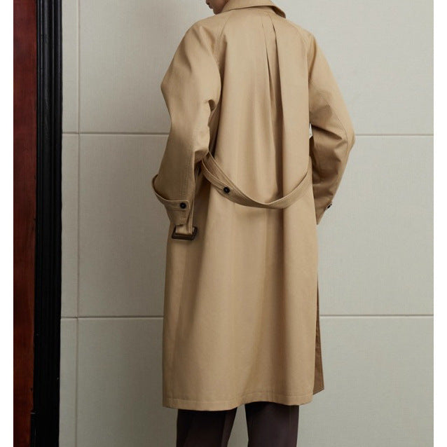 Ladies elegant trench coat with belted waist Drune