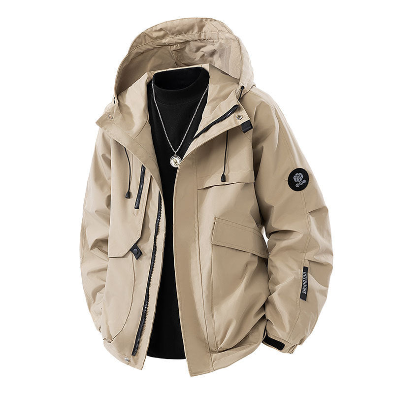 Men's Waterproof Outdoor Jacket with Practical Pockets Mune Fashion