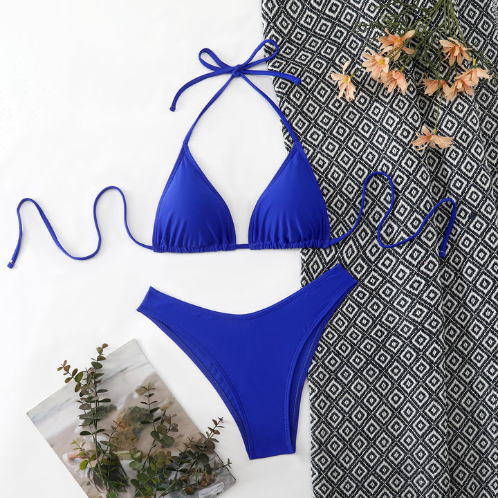 Women's Triangle Bikini with Adjustable Ties Mune Fashion
