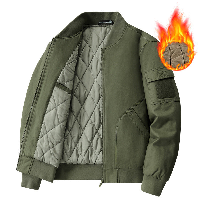 Men's Stylish Over Jacket with Warm Lining Mune Fashion