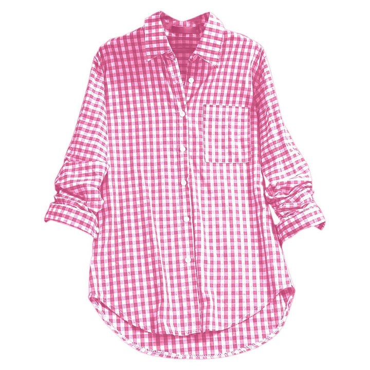 Women's Checked Shirt Oversize