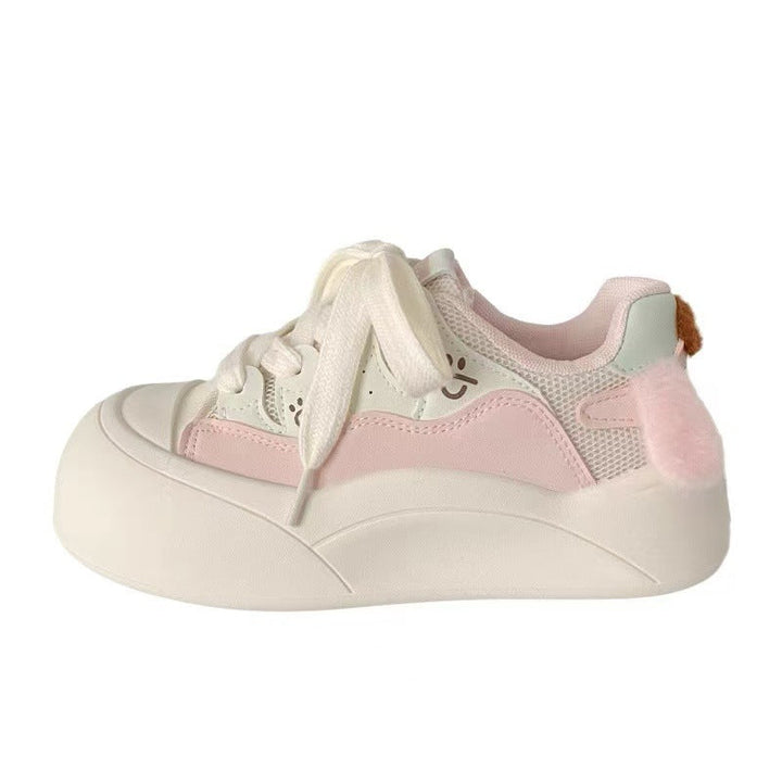 Women's Trendy Sneakers with Cute Decorations and Comfortable Cushioning Mune Fashion