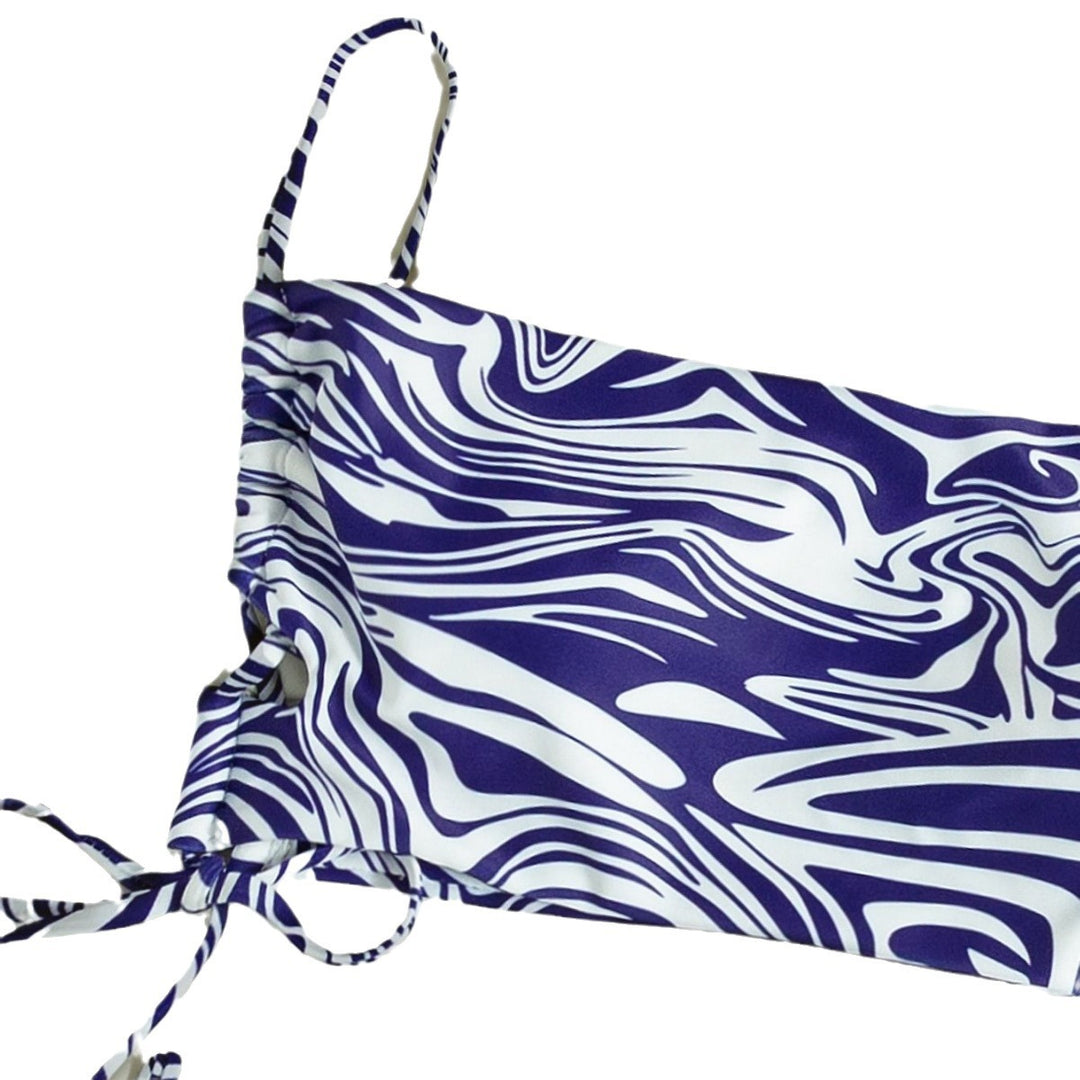 Women's Two-Piece Swimsuit with Adjustable Ruffle Details Mune Fashion