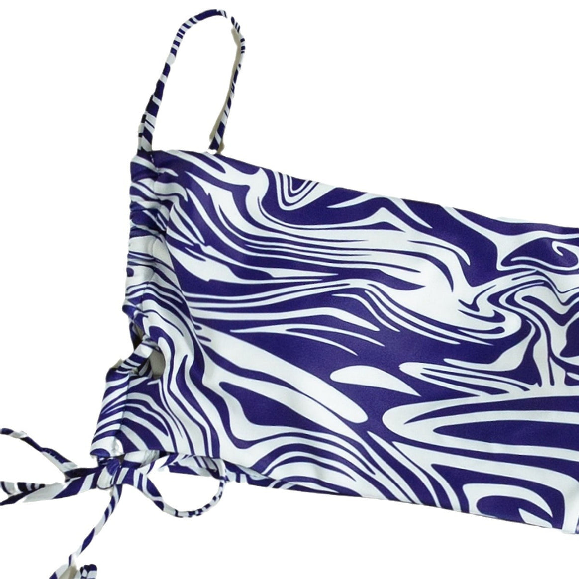 Women's Two-Piece Swimsuit with Adjustable Ruffle Details Mune Fashion