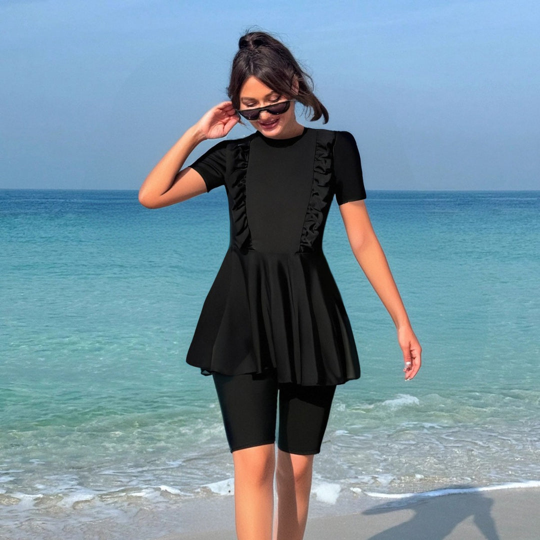 Women's beachwear with ruffle details Mune Fashion