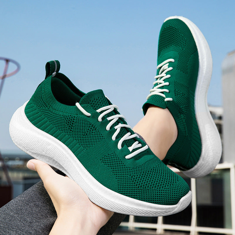 Unisex nan lightweight knit sneaker with anatomical toe box, cushioned heel support and shock-absorbing lightweight sole Mune Fashion