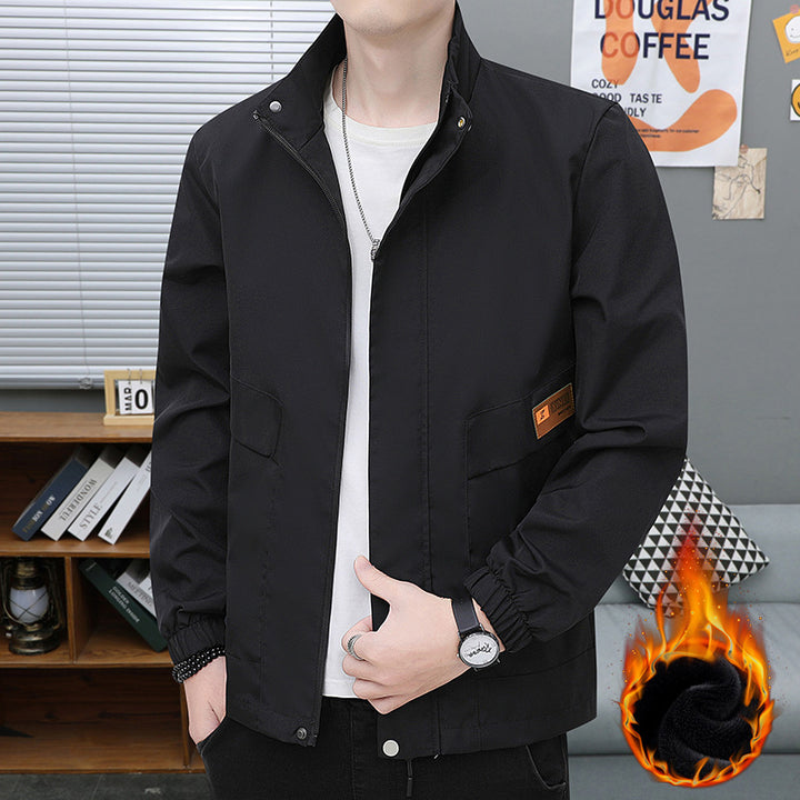 Men's waterproof jacket with practical pockets Mune Fashion
