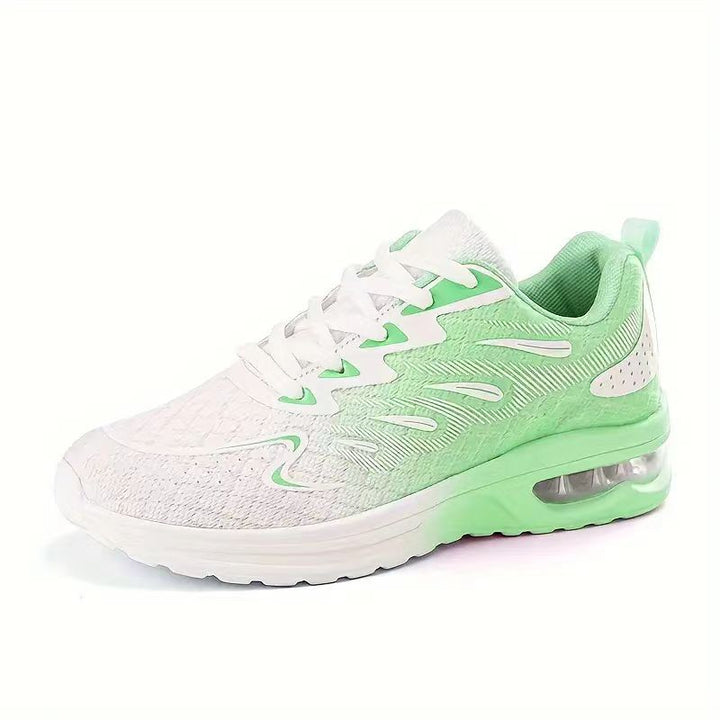 Women's nan performance-oriented fitness sneakers with visible air cushioning and seamless knit upper material Mune Fashion