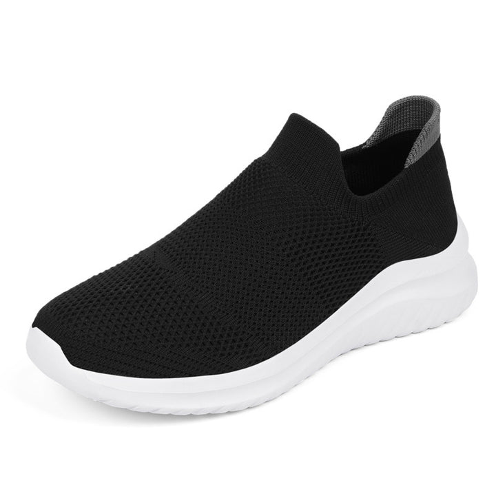 Unisex nan breathable knitted slip-on sneakers with ergonomic memory insole Mune Fashion